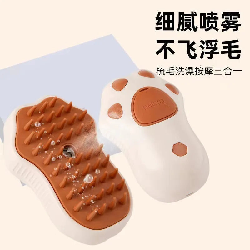 Spray Massage Brush for Pets