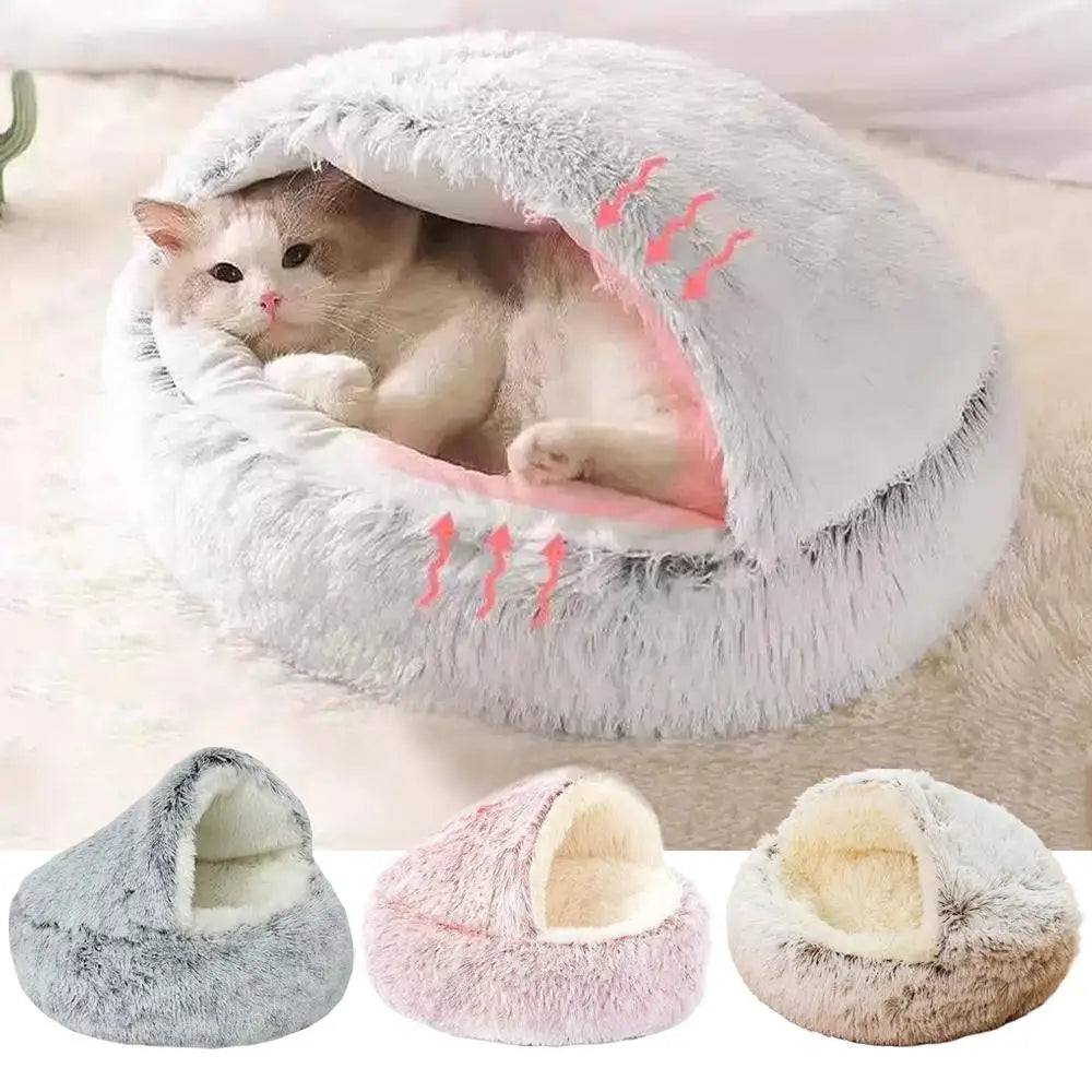 Warm Pet Cat Sleeping Nest