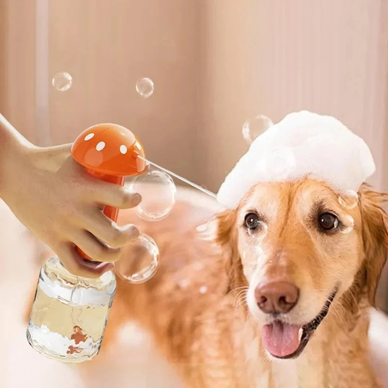Electric Pet Washing Bubble Tool