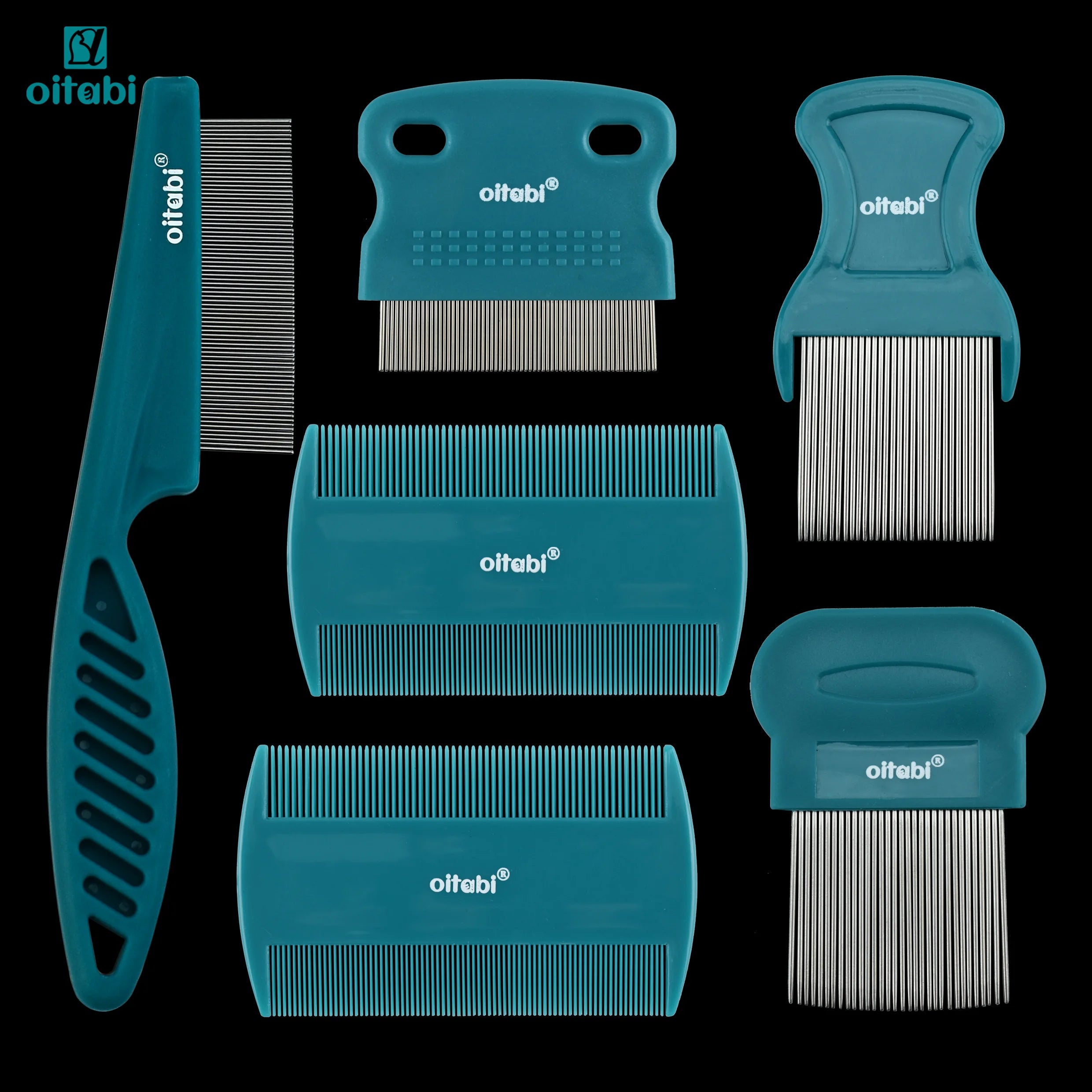 Pet Flea & Grooming Comb Set