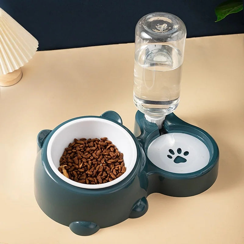 Cat & Dog Feeding Combo Bowl