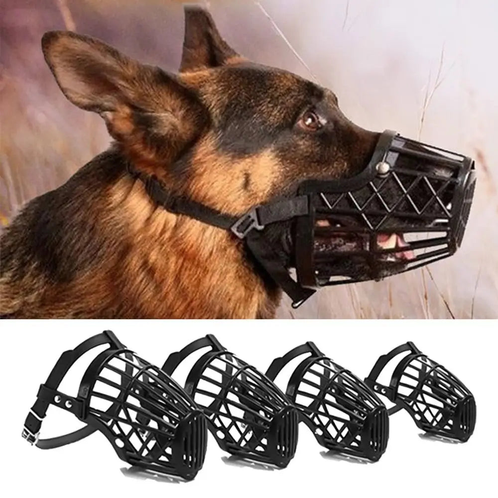 Adjustable Soft Dog Muzzle Cover