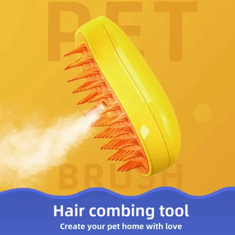 Spray Massage Brush for Pets