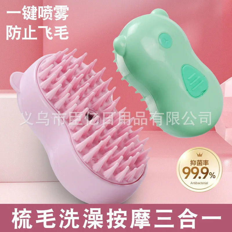 Spray Massage Brush for Pets