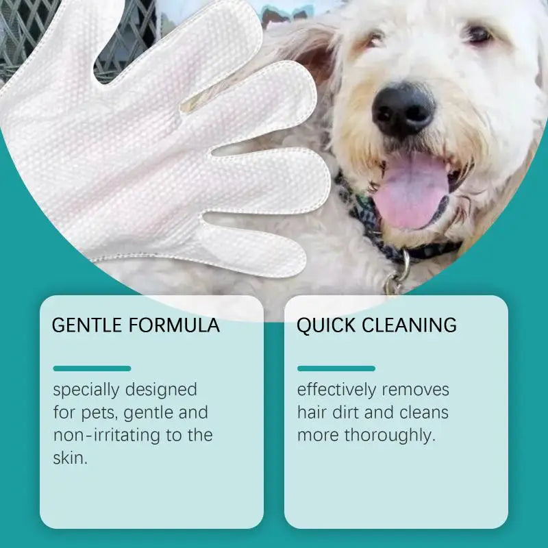 Pet Cleaning & Grooming Gloves