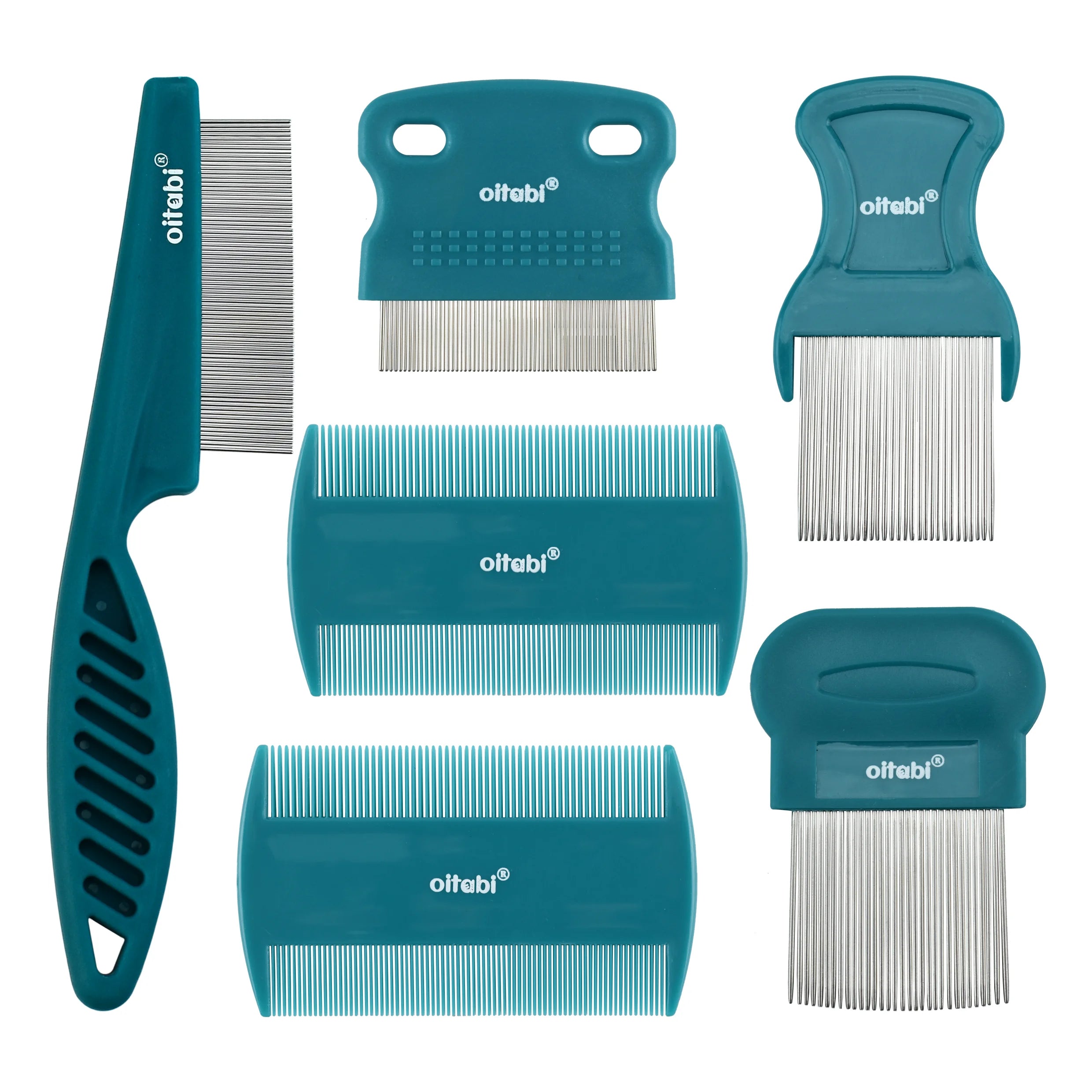 Pet Flea & Grooming Comb Set