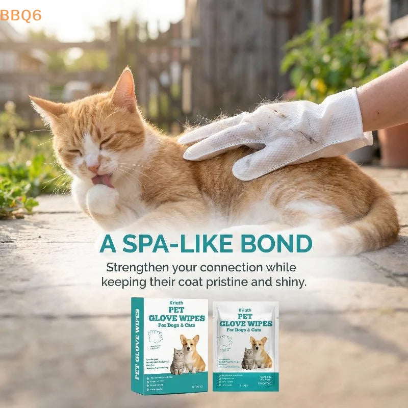Pet Cleaning & Grooming Gloves