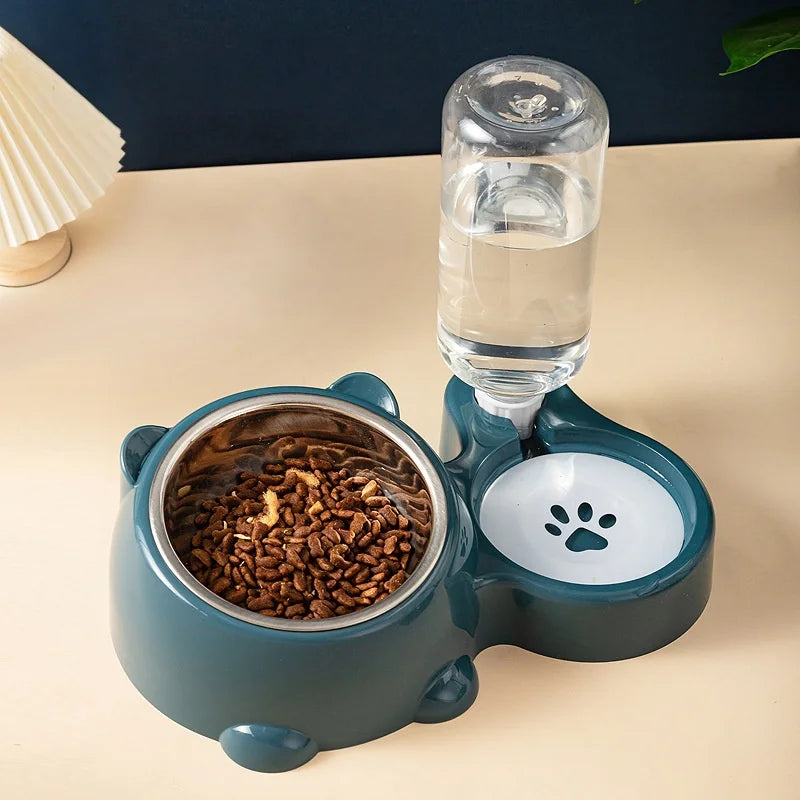 Cat & Dog Feeding Combo Bowl