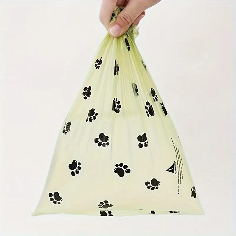 Paw Print Pet Cleanup Bags