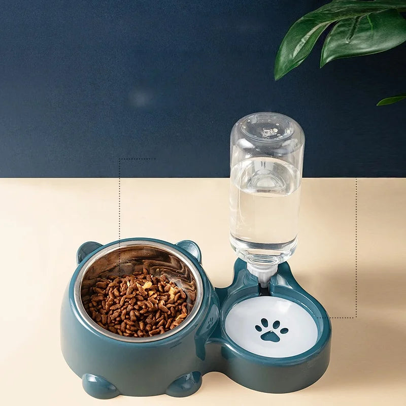 Cat & Dog Feeding Combo Bowl