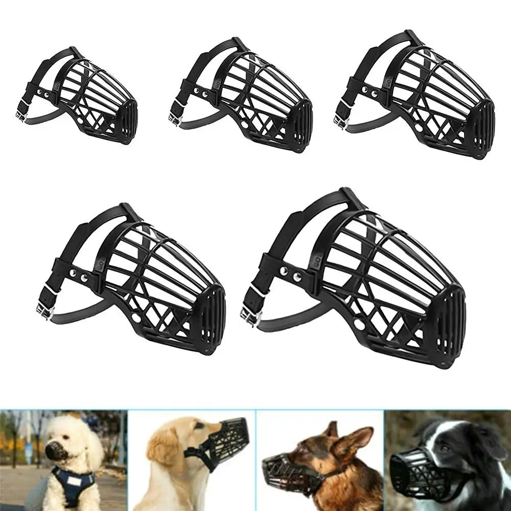 Adjustable Soft Dog Muzzle Cover