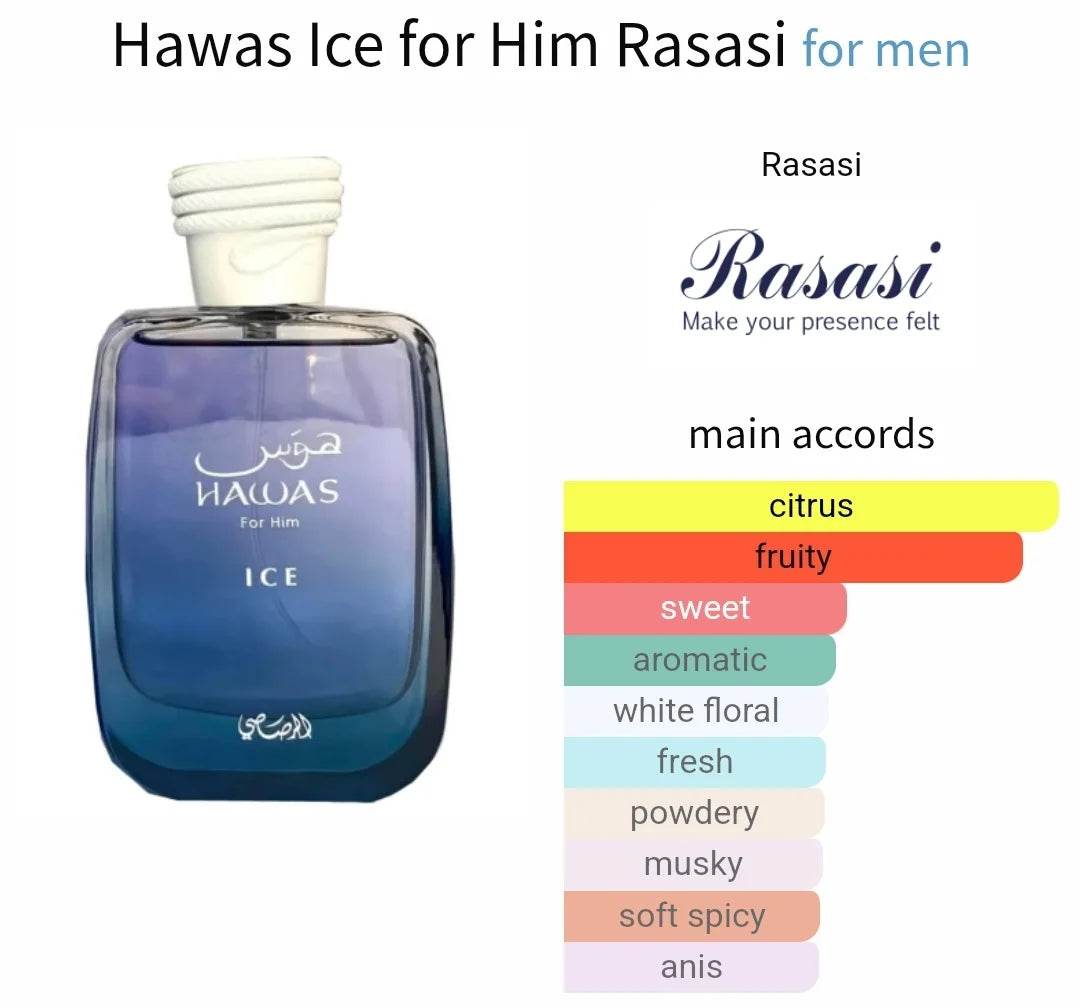 Hawas Ice for Him - Rasasi